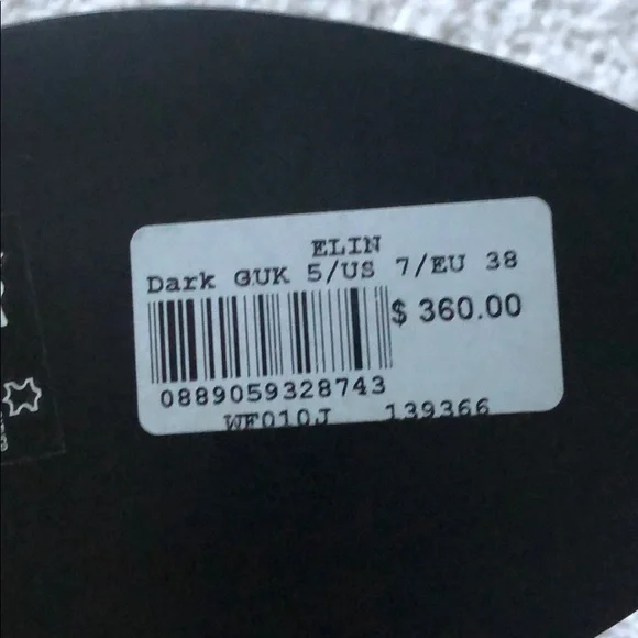 Sophisticated Allsaints grey sandal wedges